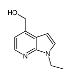 (1-ethyl-1H-pyrrolo[2,3-b]pyridin-4-yl)methanol结构式
