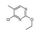 4-氯-2-乙氧基-5-甲基嘧啶结构式
