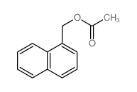 1-Naphthalenemethanol,1-acetate结构式