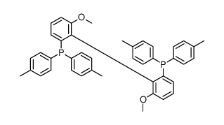 (S)-(6,6′-二甲氧基联苯-2,2′-二基)二[双(4-甲基苯基)膦]结构式