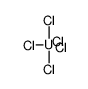 Uranium(V) chloride. Structure