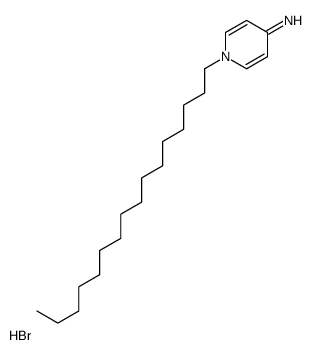 1-hexadecylpyridin-1-ium-4-amine,bromide Structure