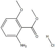 Methyl 2-amino-6-methoxybenzoate hydrochloride Structure