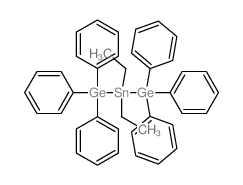 1,3-Digerma-2-stannapropane,2,2-diethyl-1,1,1,3,3,3-hexaphenyl- (8CI) structure