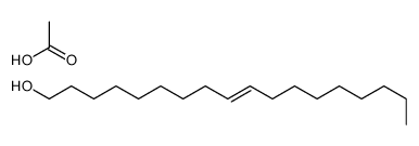 acetic acid,octadec-9-en-1-ol结构式
