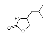 (R)-4-异丁基-2-噁唑烷酮结构式