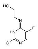 2-((2-氯-5-氟嘧啶-4-基)氨基)乙醇结构式
