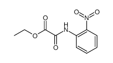 ethyl 2-(2-nitrophenylamino)-2-oxoacetate结构式