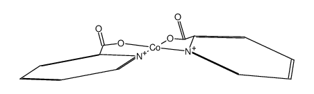cobalt(II)(picolinate)2 Structure