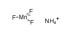 NH4MnF3 Structure