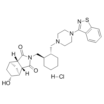 鲁拉西酮缓解期代谢物14283结构式