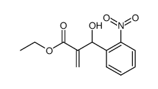 2-[hydroxy-(2-nitrophenyl)methyl]acrylic acid ethyl ester结构式