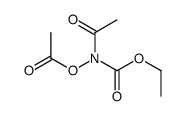 N-Acetoxy-N-acetylcarbamic acid ethyl ester结构式