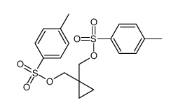 1,1-bis(tosyloxymethyl)cyclopropane Structure