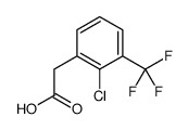2-(2-CHLORO-3-(TRIFLUOROMETHYL)PHENYL)ACETIC ACID Structure