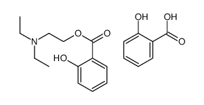 salicylic acid, compound with 2-(diethylamino)ethyl salicylate (1:1) picture