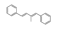 (1E,3E)-2-methyl-1,4-diphenyl-1,3-butadiene结构式
