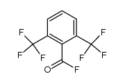 2,6-bis(trifIuoromethyl)benzoyl fluoride结构式