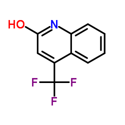 2-Hydroxy-4-(trifluoromethyl)quinoline Structure