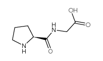 L-脯氨酰甘氨酸结构式