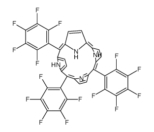 5,10,15-Tri(pentafluorophenyl)corrole Structure