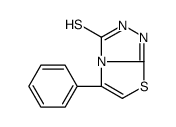 5-Phenyl[1,3]thiazolo[2,3-c][1,2,4]triazole-3(2H)-thione结构式