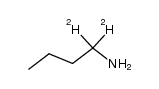 1,1-d2-n-butylamine结构式