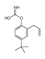 (4-tert-butyl-2-prop-2-enylphenyl) carbamate结构式