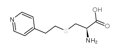 S-[2-(4-吡啶基)乙基]-L-半胱氨酸结构式