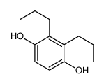 2,3-dipropylbenzene-1,4-diol结构式