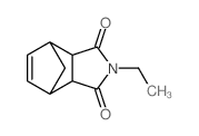 4,7-Methano-1H-isoindole-1,3(2H)-dione,2-ethyl-3a,4,7,7a-tetrahydro-结构式