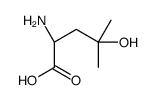 (2S)-2-amino-4-hydroxy-4-methylpentanoic acid结构式