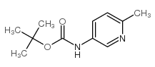 tert-Butyl (6-methylpyridin-3-yl)carbamate structure