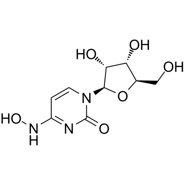 Beta-d-N4-hydroxycytidine结构式