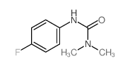 Urea, 1,1-dimethyl-3-(p-fluorophenyl)- Structure