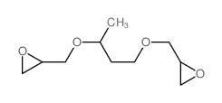 Oxirane,2,2'-[(1-methyl-1,3-propanediyl)bis(oxymethylene)]bis- Structure