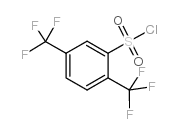 2,5-双(三氟甲基)苯磺酰氯结构式