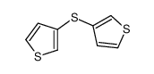 3-thiophen-3-ylsulfanyl-thiophene结构式