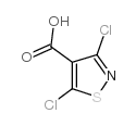 3,5-二氯-4-异噻唑羧酸结构式