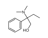 2-二甲基氨基-2-苯基丁-1-醇结构式