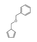 (benzyloxymethyl)cyclopenta-2,4-diene结构式