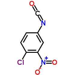 异氰酸4-氯-3-硝基苯酯结构式