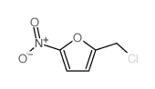 2-氯甲基-5-硝基-呋喃结构式