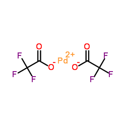 三氟乙酸钯(II)结构式