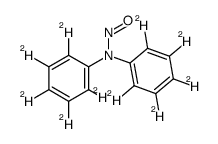N-亚硝基二苯胺-d10结构式