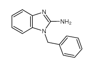 2-氨基-1-苄基苯并咪唑结构式