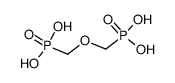 (oxybis(methylene))diphosphonic acid Structure