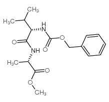 Cbz-缬氨酰-丙氨酸-甲酯结构式