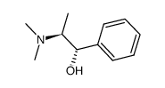 (1S,2s)-(+)-n-甲基伪麻黄碱结构式