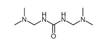 N,N′-bis[(dimethylamino)methyl]urea结构式